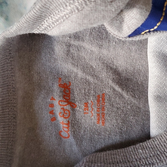 CAT & Jack boys onesies size 12M - Picture 2 of 3